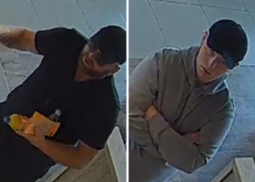 'Fake money' scam at coffee shop sparks search for two men